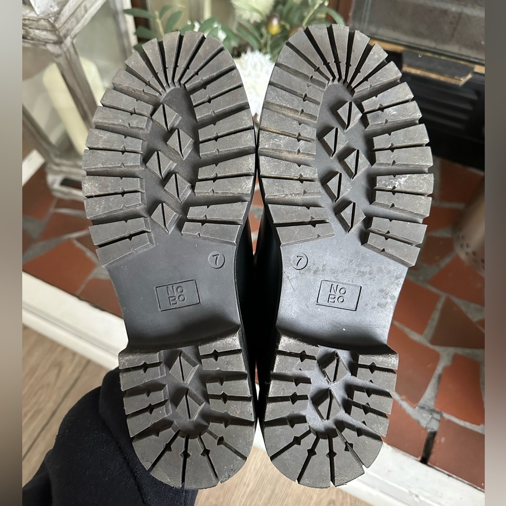 No Boundaries Black Mary Jane Shoes with Buckle Size 7 - Picture 5 of 5
